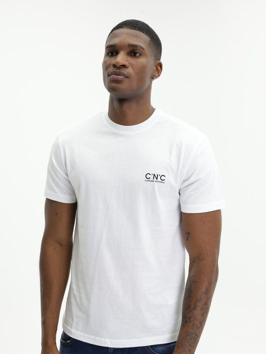 Costume National T-Shirt Regular Bianco
