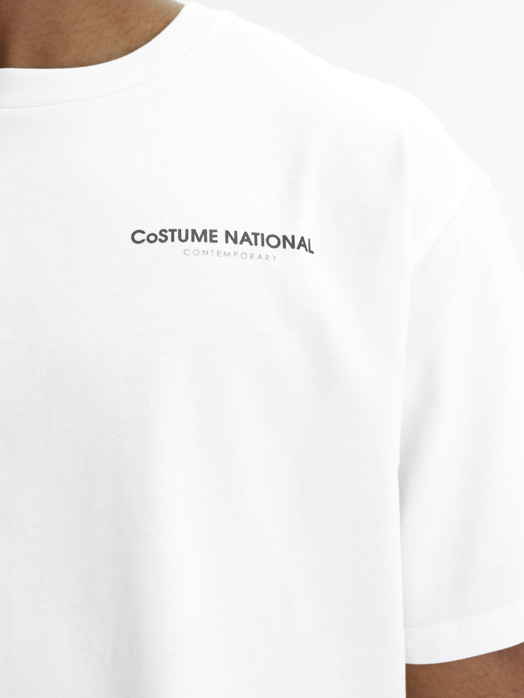 Costume National T-Shirt Regular Bianco