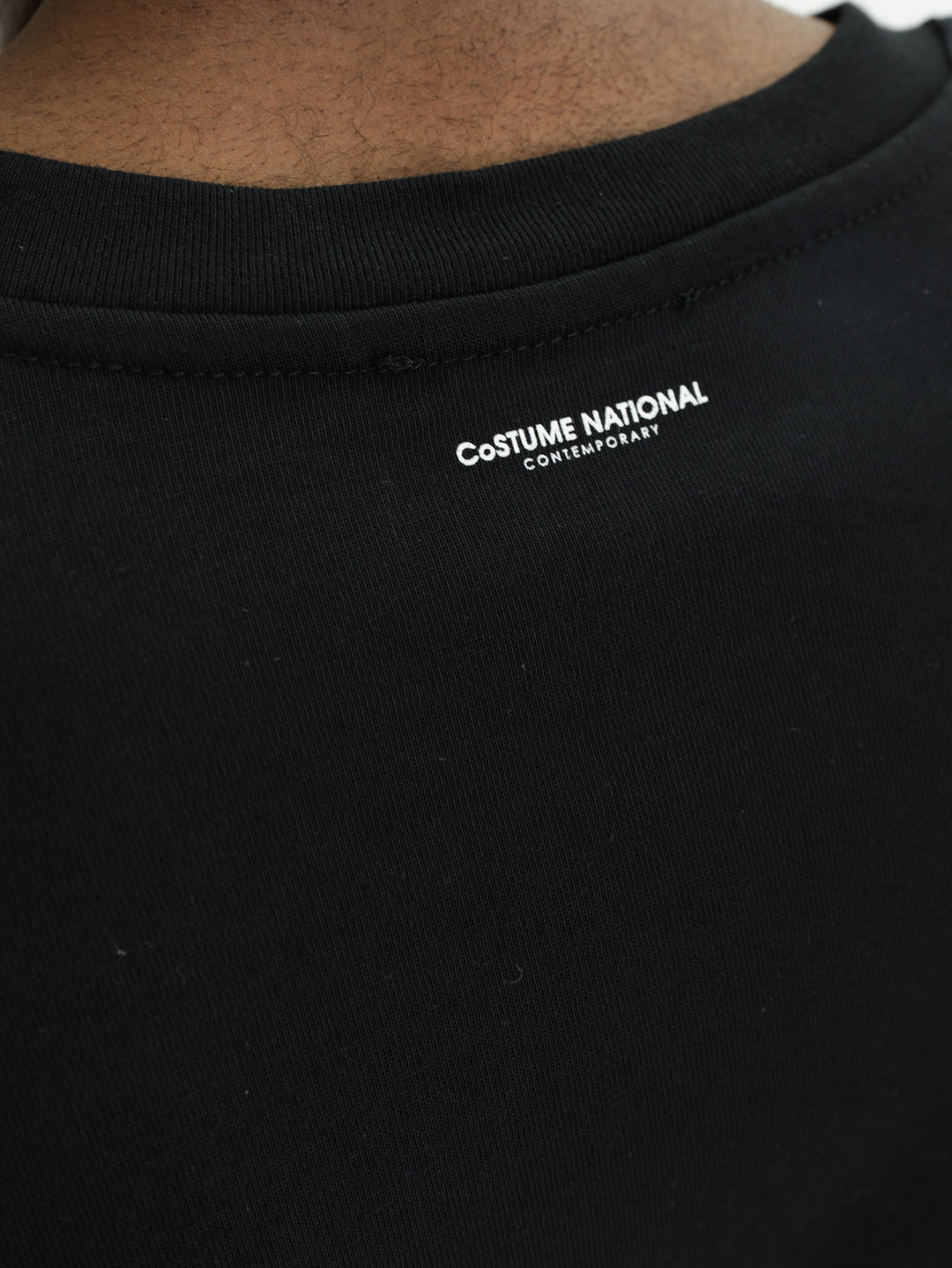 Costume National T-Shirt Loose Grigio Antracite