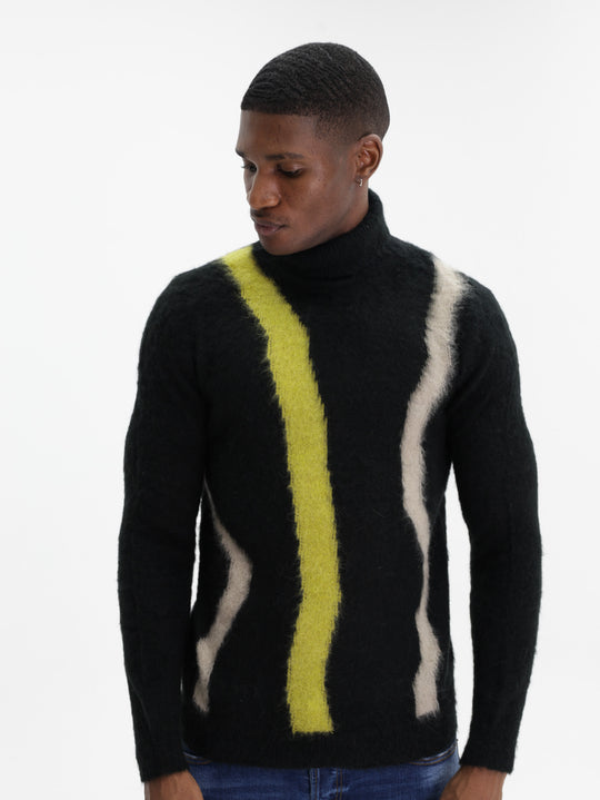 Costume National Sweater Turtle Neck Nero