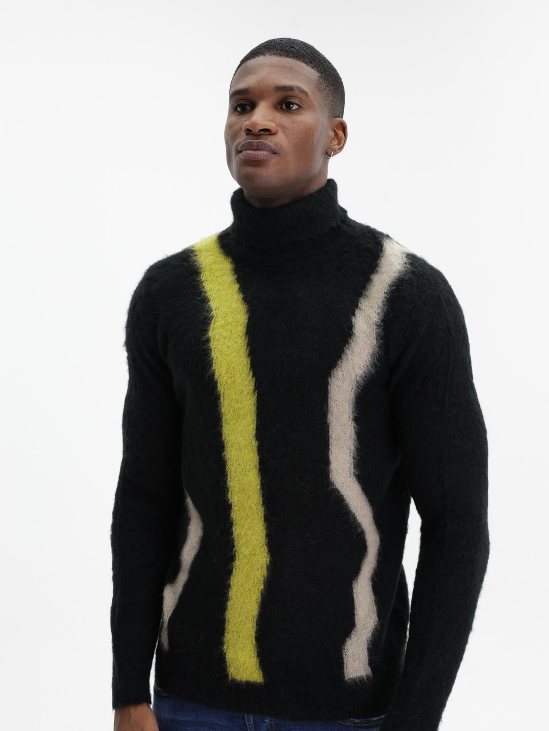 Costume National Sweater Turtle Neck Nero