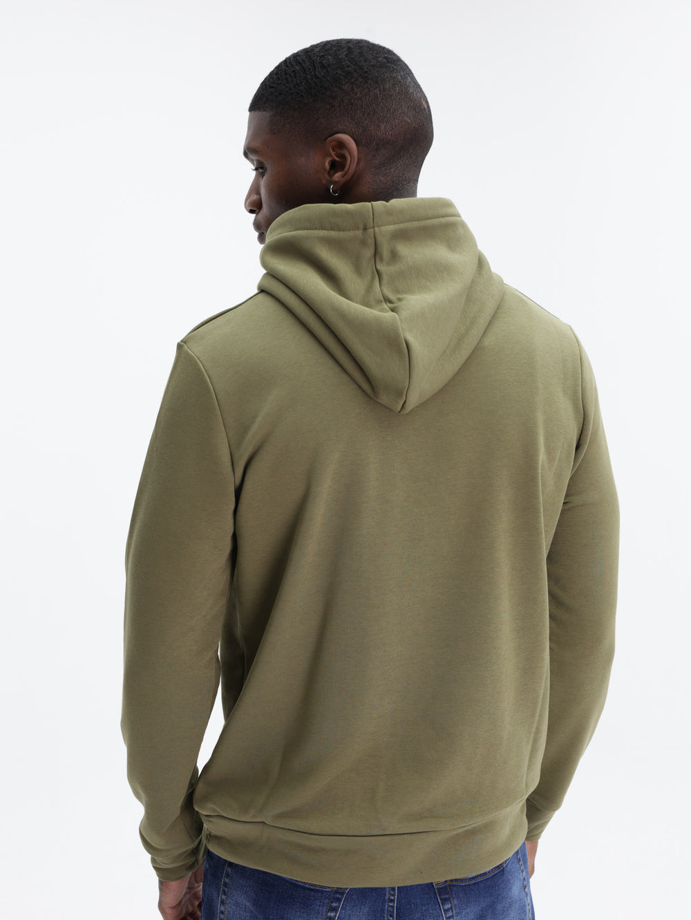 Costume National Hoodie Verde Oliva