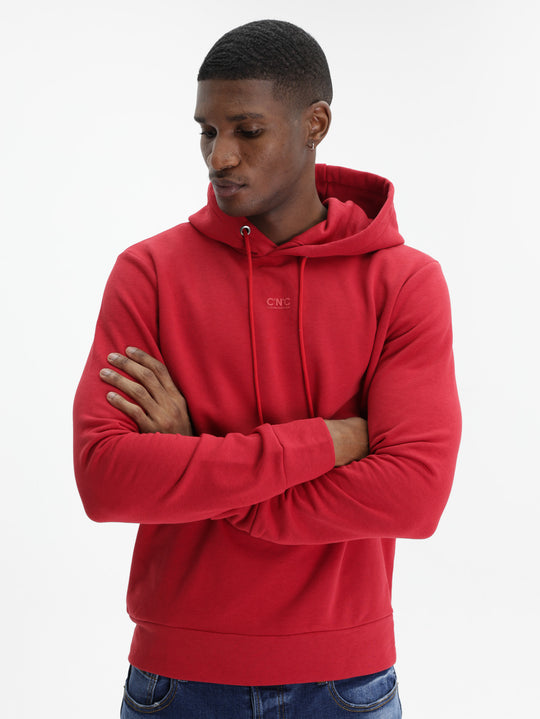 Costume National Hoodie Rosso