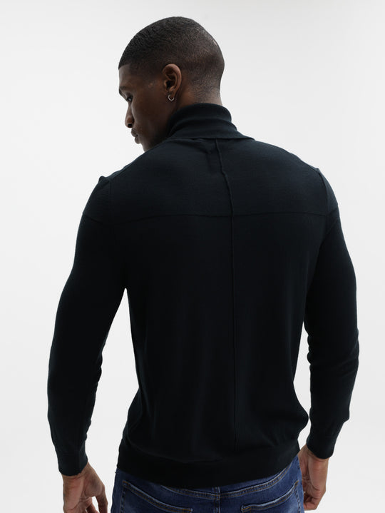 Costume National Sweater Turtle Neck Nero