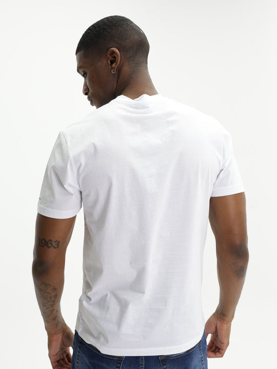 Costume National T-Shirt Regular Mercerizzata Bianco