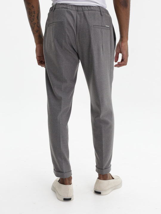 Costume National Pants Grigio Melange