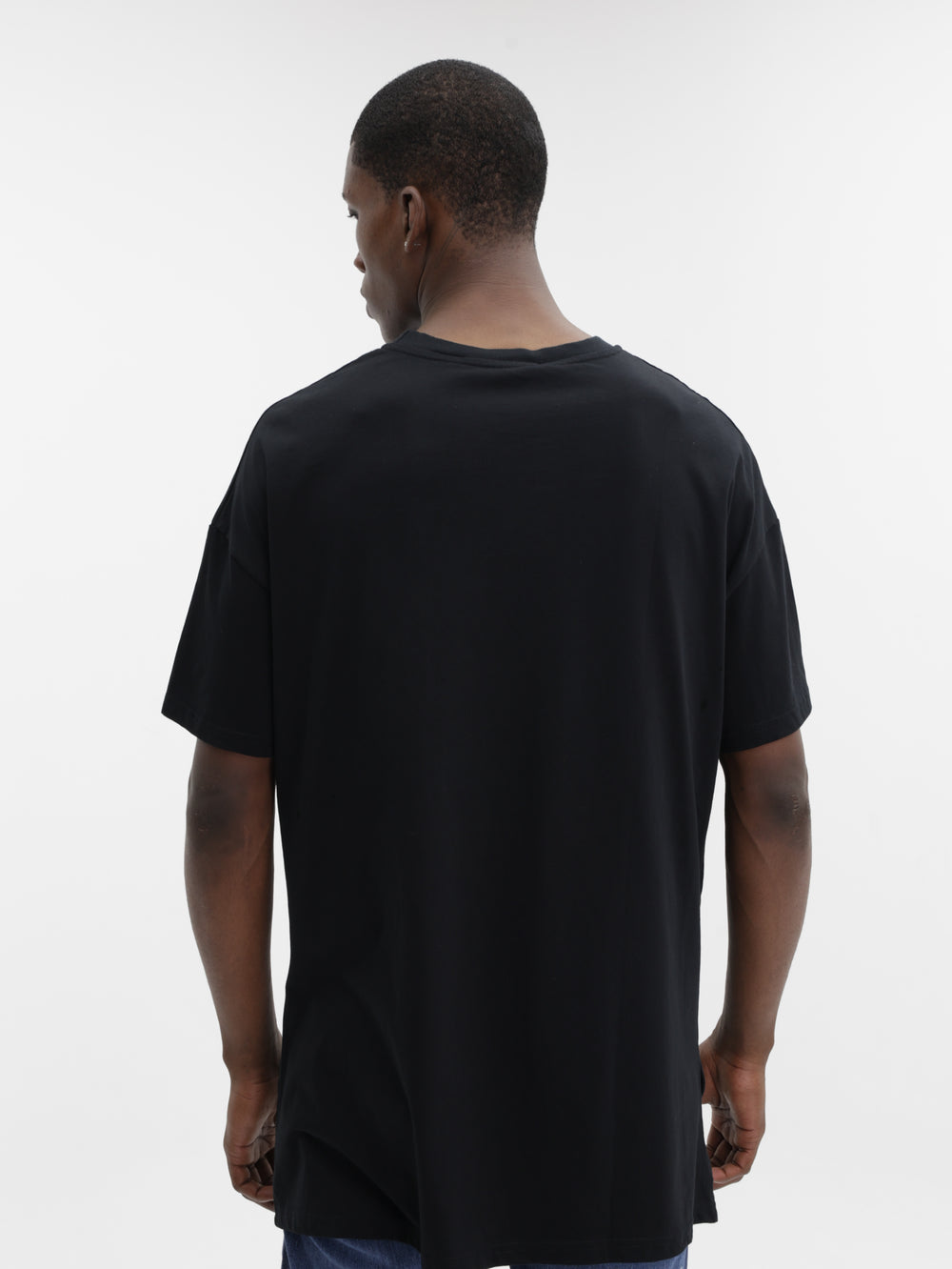 Massimo M111 T-Shirt The Wild Rocker Oversized Black