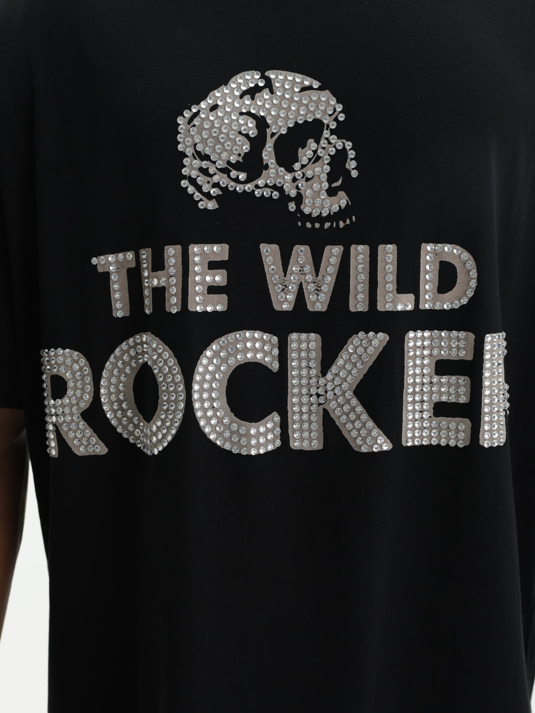 Massimo M111 T-Shirt The Wild Rocker Oversized Black