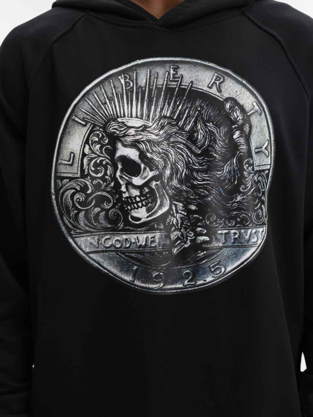 Massimo Hoodie Graphic Print Black