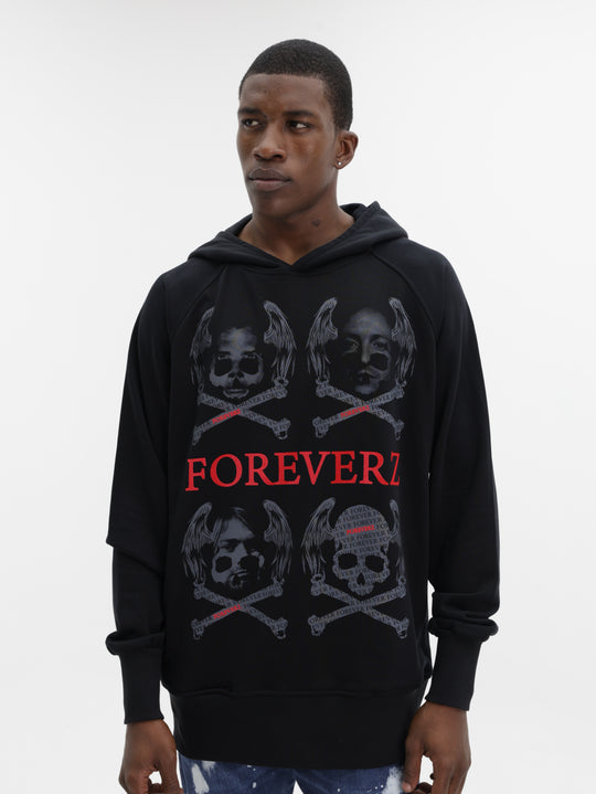 Massimo Hoodie Foreverz Black