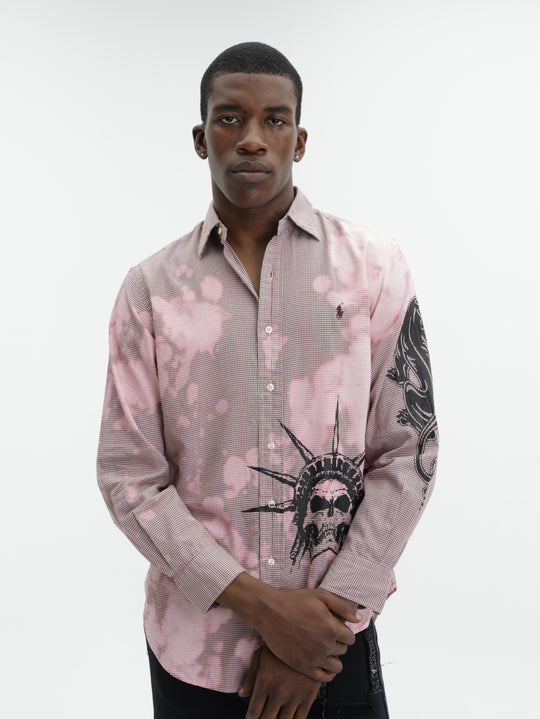 Massimo Shirt Checkered Red