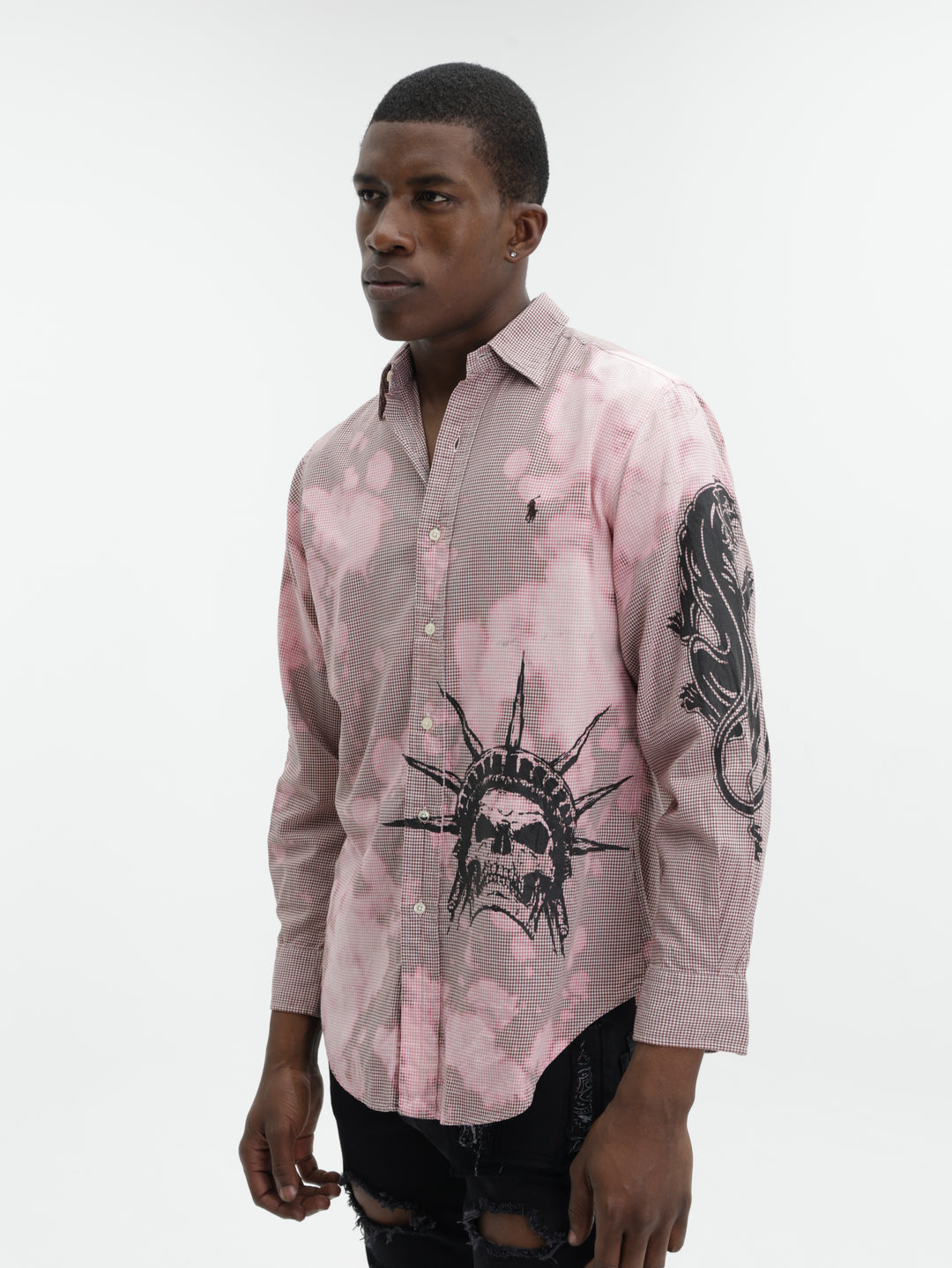 Massimo Shirt Checkered Red