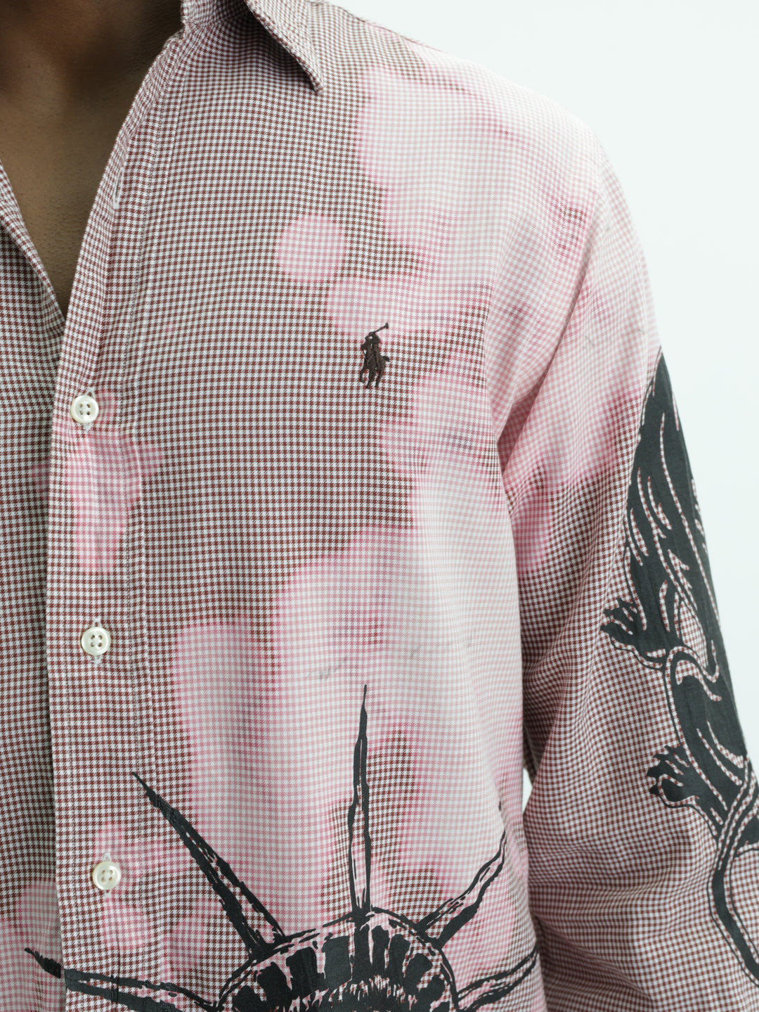 Massimo Shirt Checkered Red