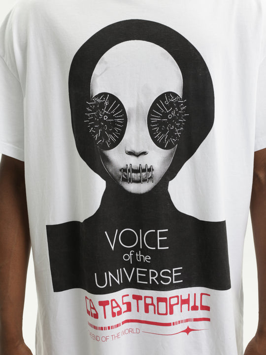 Massimo M111 T-Shirt Catastrophic Oversized White