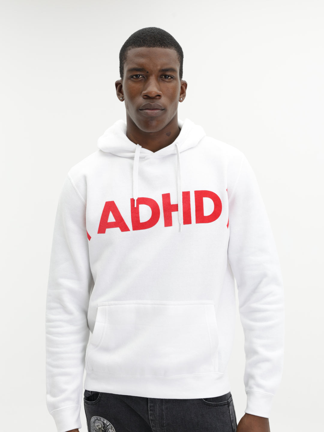 Massimo Hoodie Adhd White