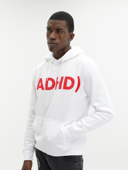 Massimo Hoodie Adhd White