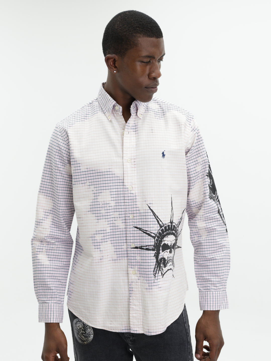 Massimo Shirt Checkered White