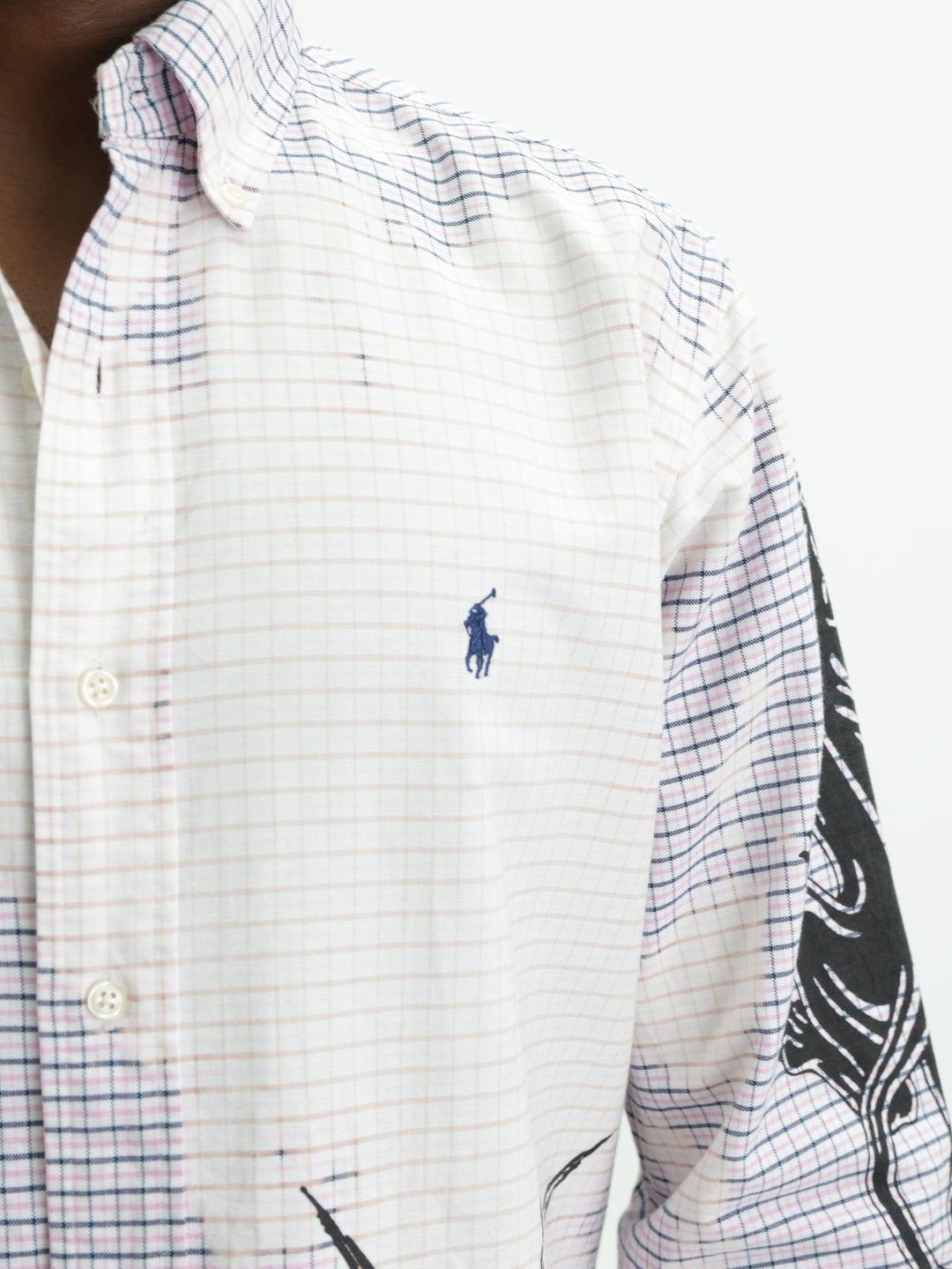 Massimo Shirt Checkered White