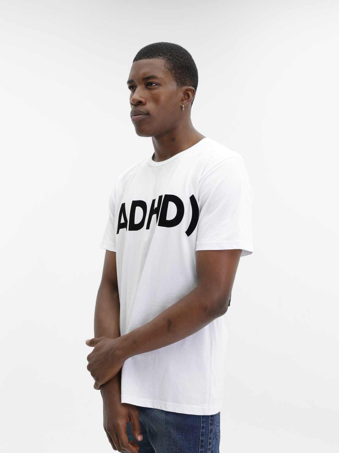 Massimo M114 T-Shirt  Adhd White Sad (Regular)