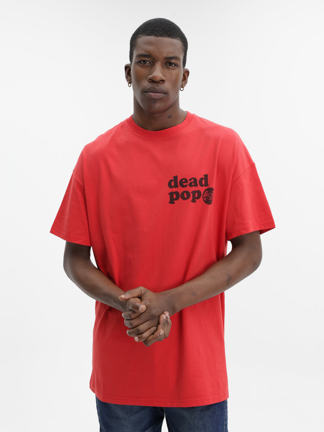 Massimo M111 T-Shirt Slogan Redez Red (Oversize Fit)