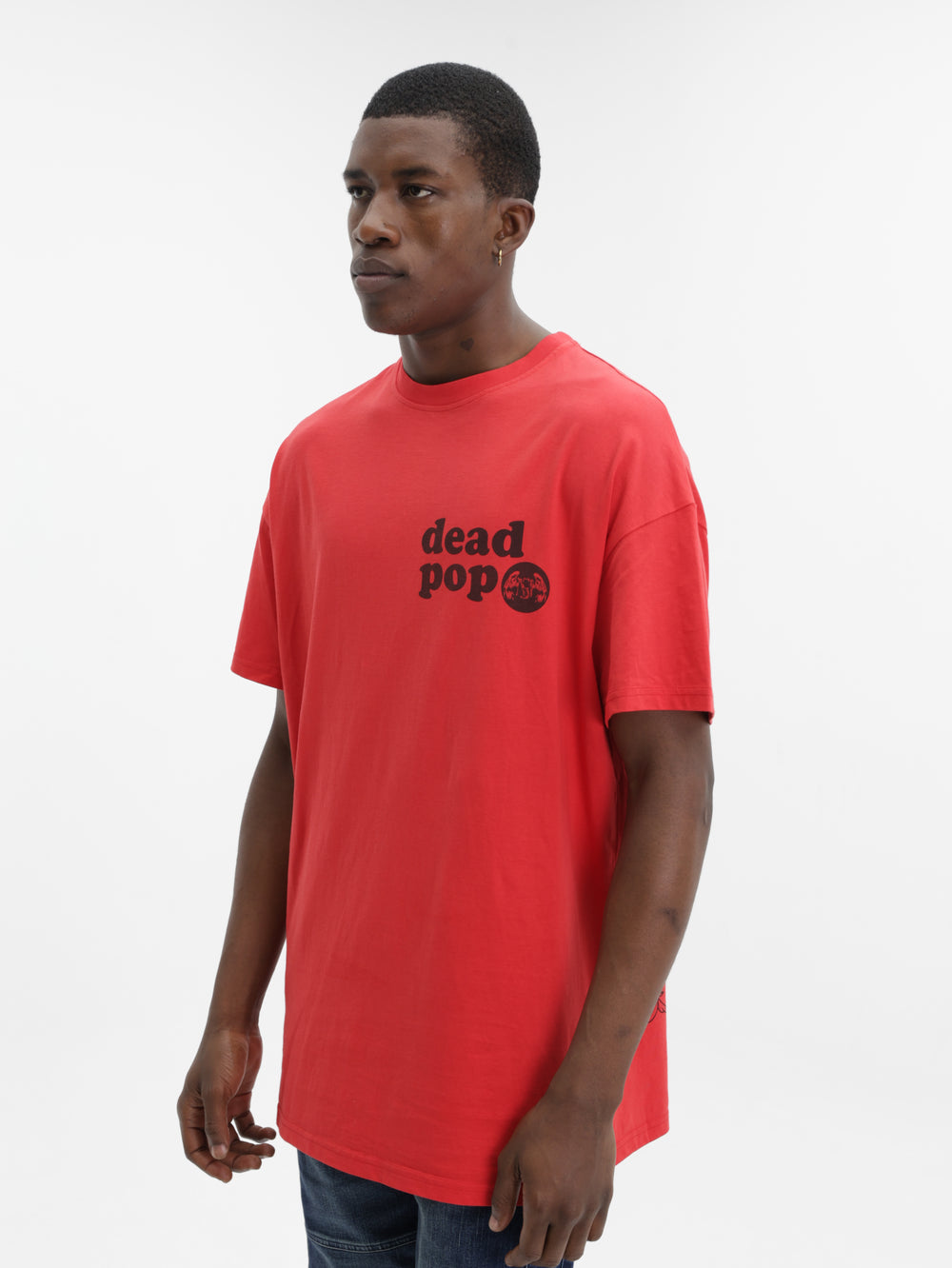 Massimo M111 T-Shirt Slogan Redez Red (Oversize Fit)