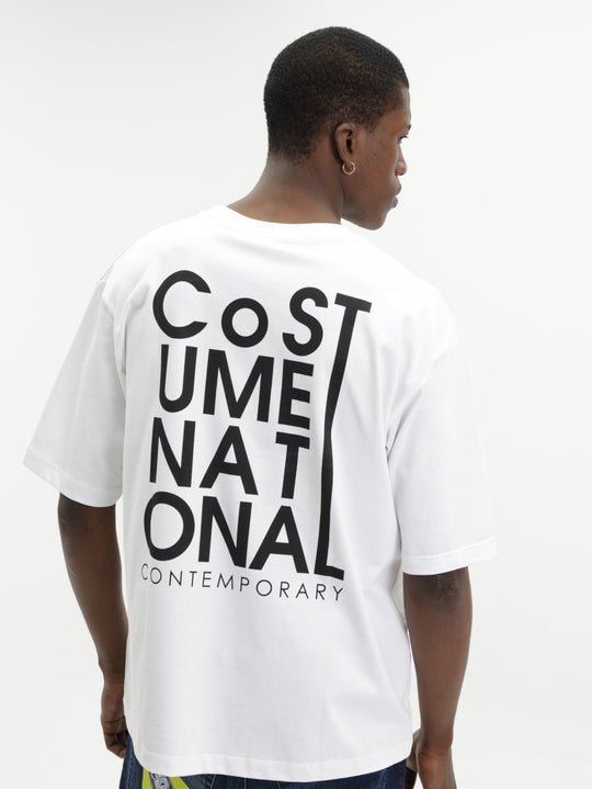 Costume National T-Shirt Loose Bianco