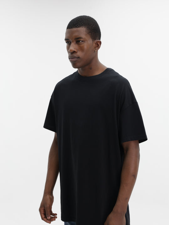 Massimo M111 T-Shirt Skull Oversized Black