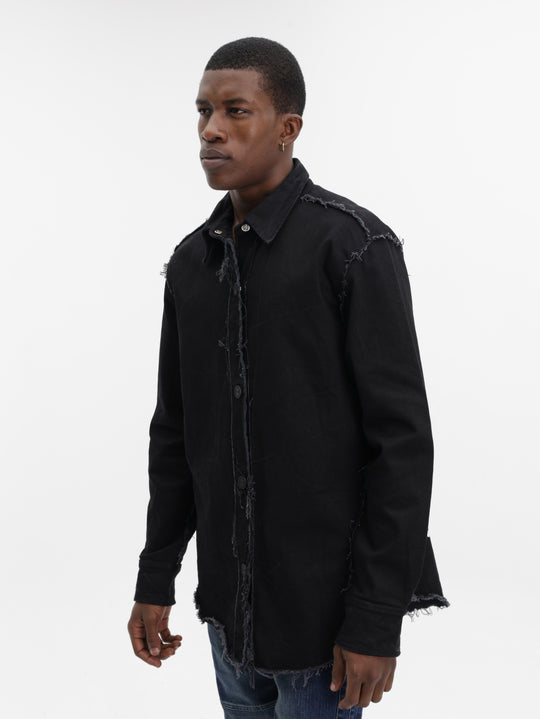 Massimo Shirt Denim Black