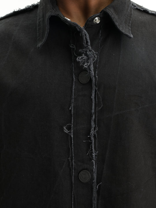 Massimo Shirt Denim Black