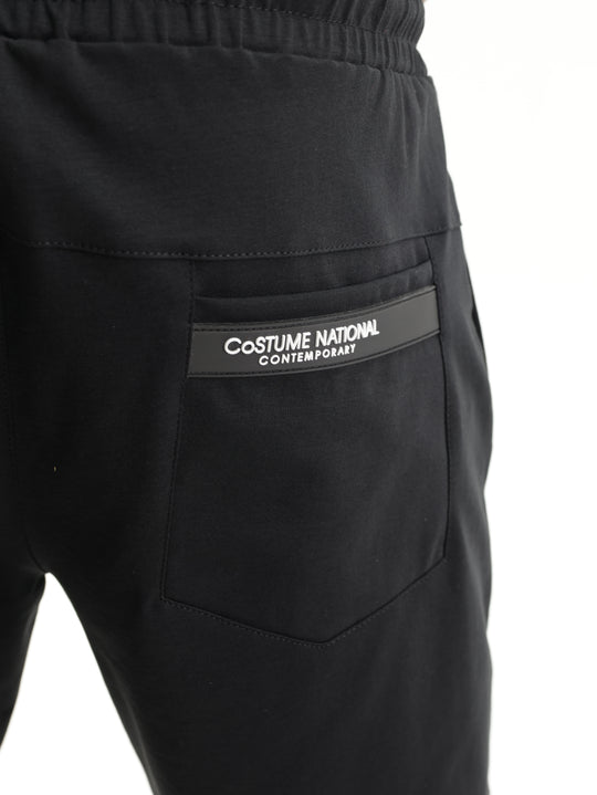 Costume National Shorts Bermuda Felpa Black