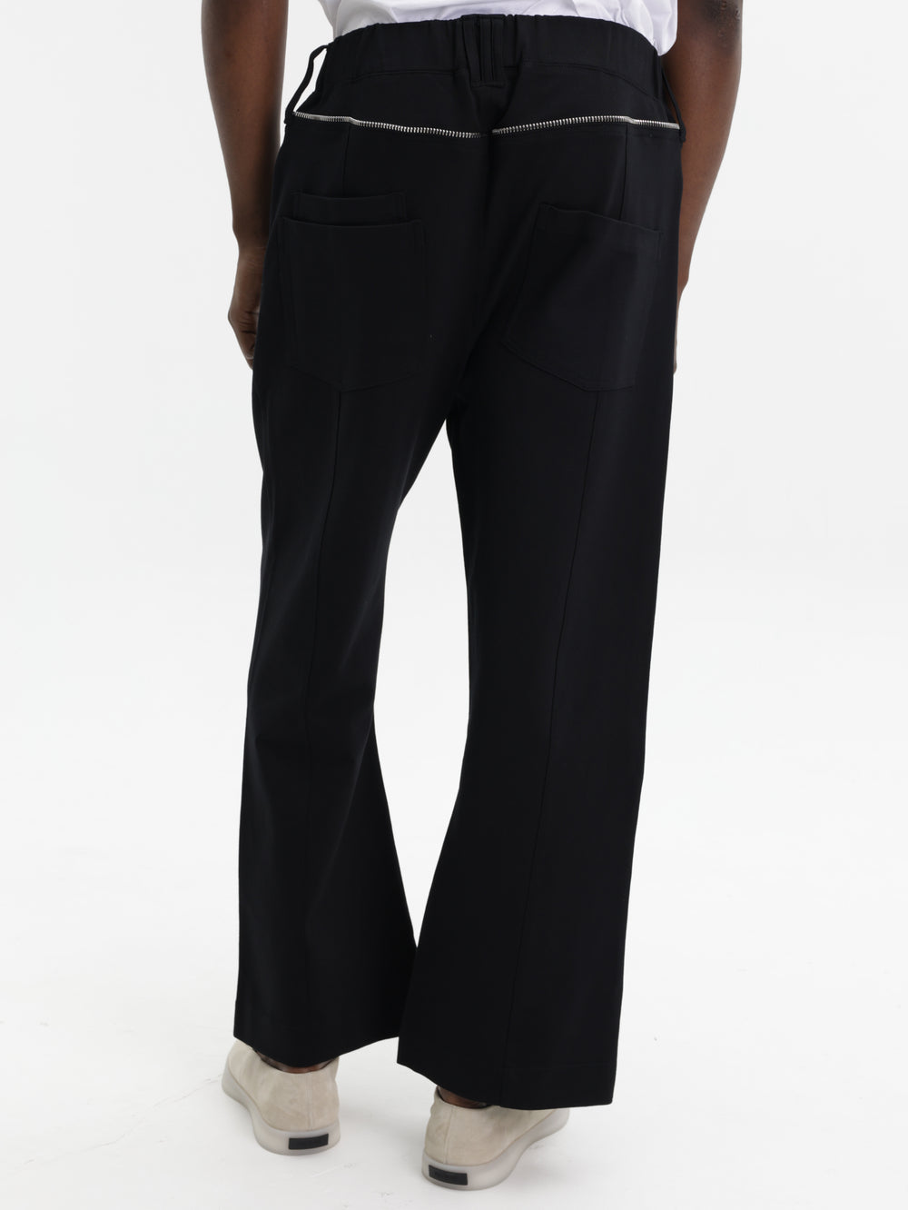 Massimo Track Pants Bootcut Black