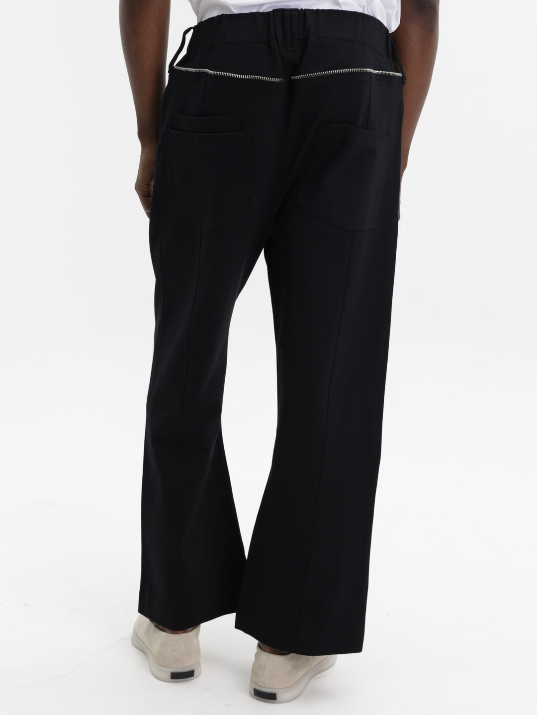 Massimo Track Pants Bootcut Black