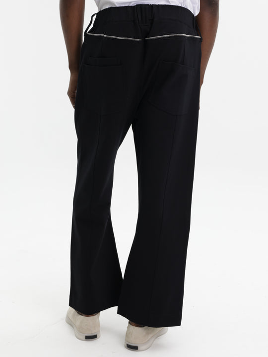 Massimo Track Pants Bootcut Black