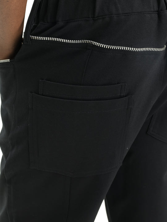 Massimo Track Pants Bootcut Black