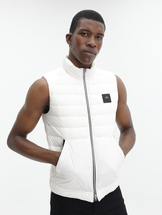 Moose Knuckles Air Down Vest Plaster