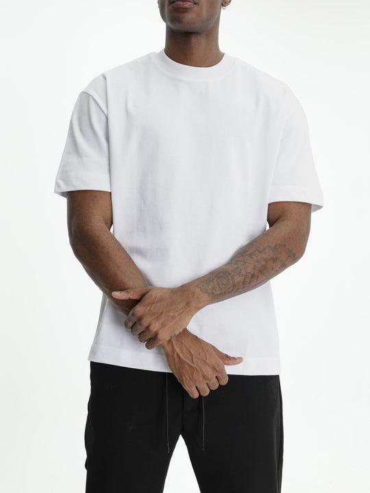 Les Deux T-Shirt Heavyweight White