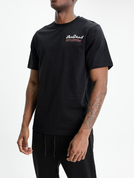 Les Deux T-Shirt Rural Black