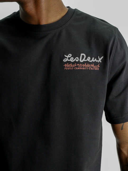 Les Deux T-Shirt Rural Black