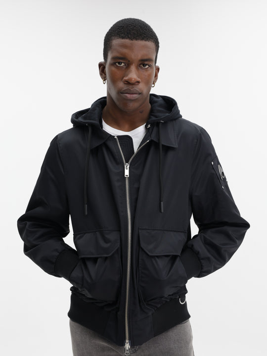 Moose Knuckles Oxley Bomber Black