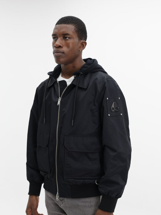 Moose Knuckles Oxley Bomber Black