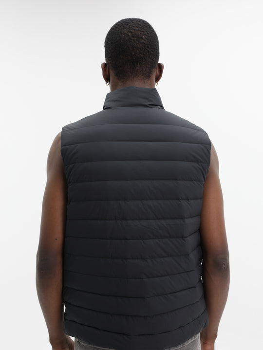 Moose Knuckles Air Down Vest Black