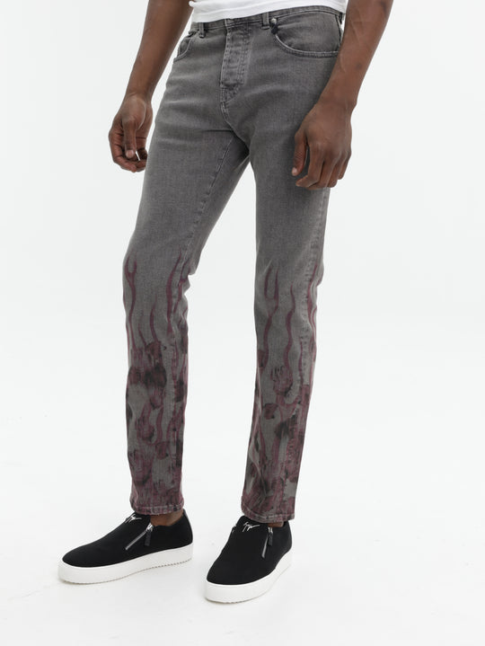 John Richmond Jeans Fire Grey