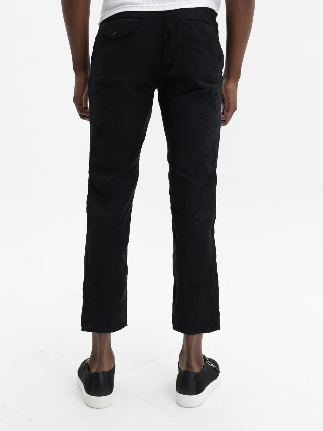 Comme Des Garcons Pants Creased Black