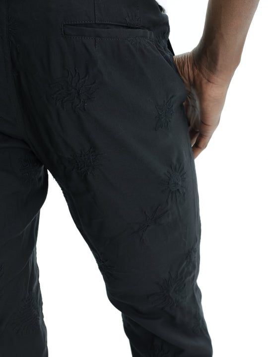 Comme Des Garcons Pants Creased Black