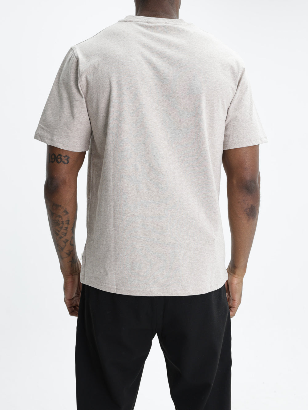 Les Deux T-Shirt Deux Light Sand Melange