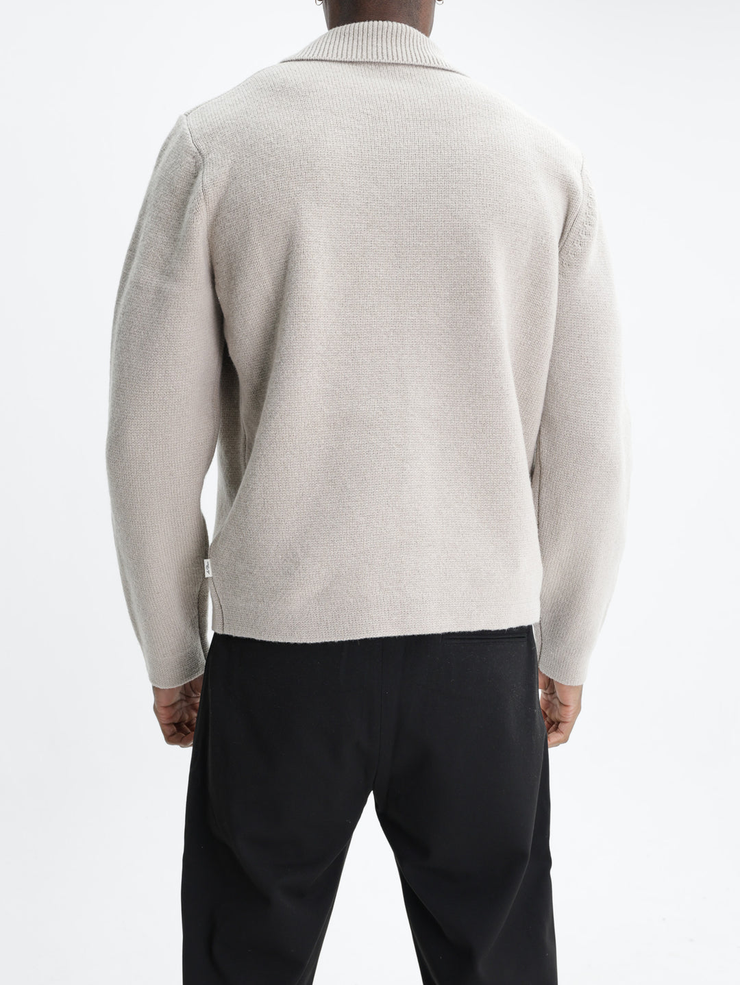 Les Deux Overshirt Milano Knit Light Sand