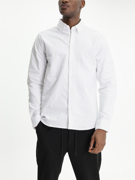 Les Deux Shirt Core Oxford White