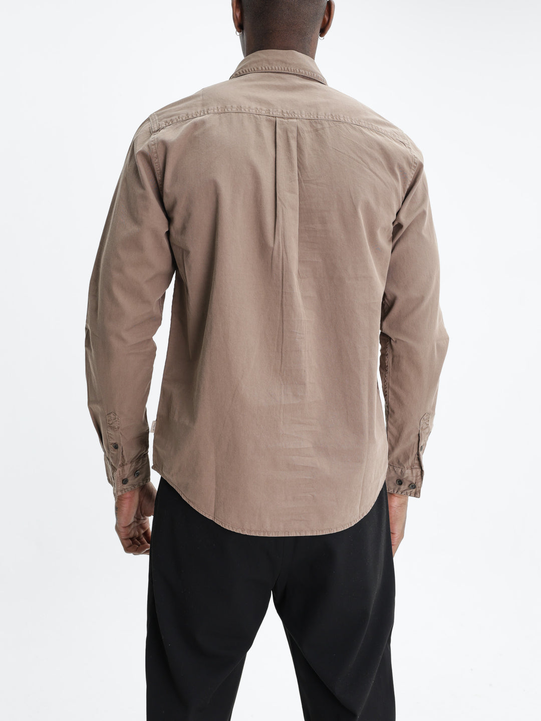 Les Deux Shirt Garment Dyed Caribou