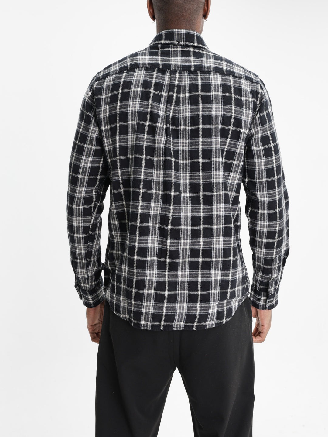 Les Deux Shirt Vintage Check Black