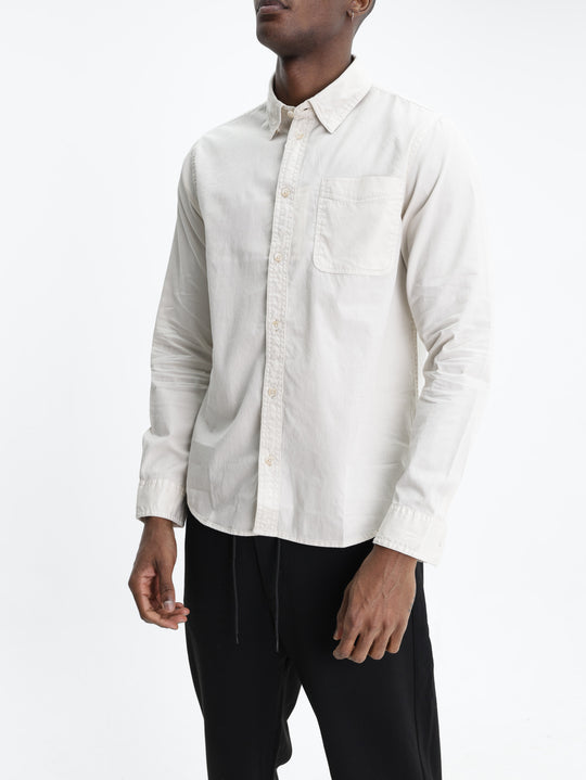 Les Deux Shirt Garment Dyed Ivory